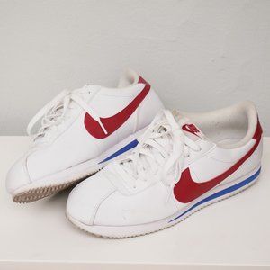 Nike Cortez | Basic White / Varsity Red | Size 11